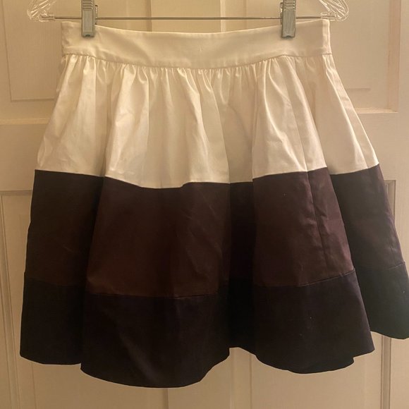 NWOT Kate Spade Colorblock Coreen Pleated Skirt - sz. 2 - Picture 7 of 7
